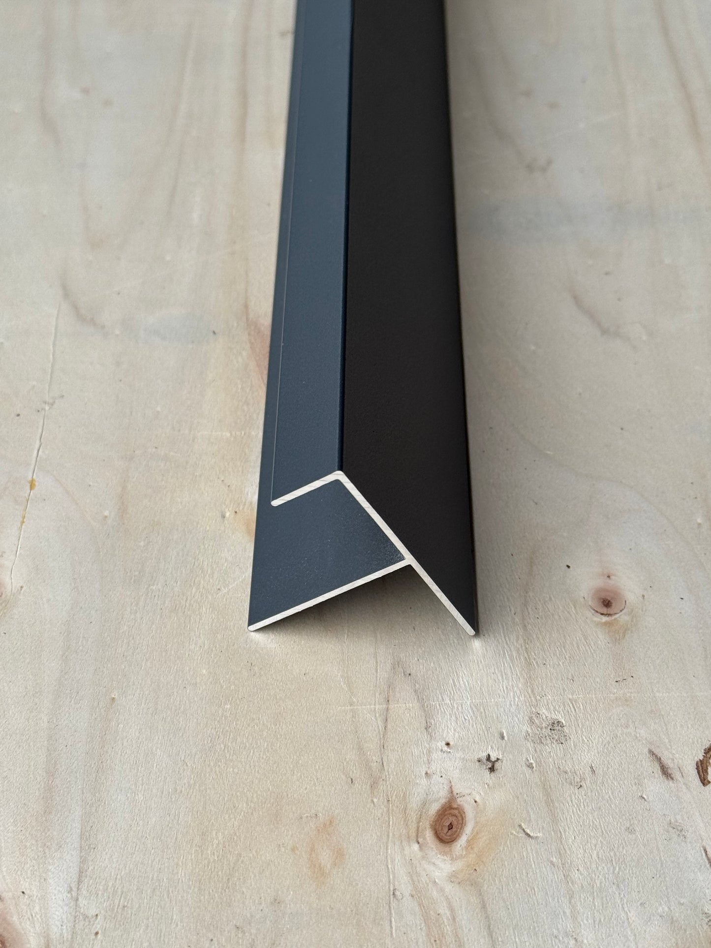 Aluminium F-Profiel Antraciet