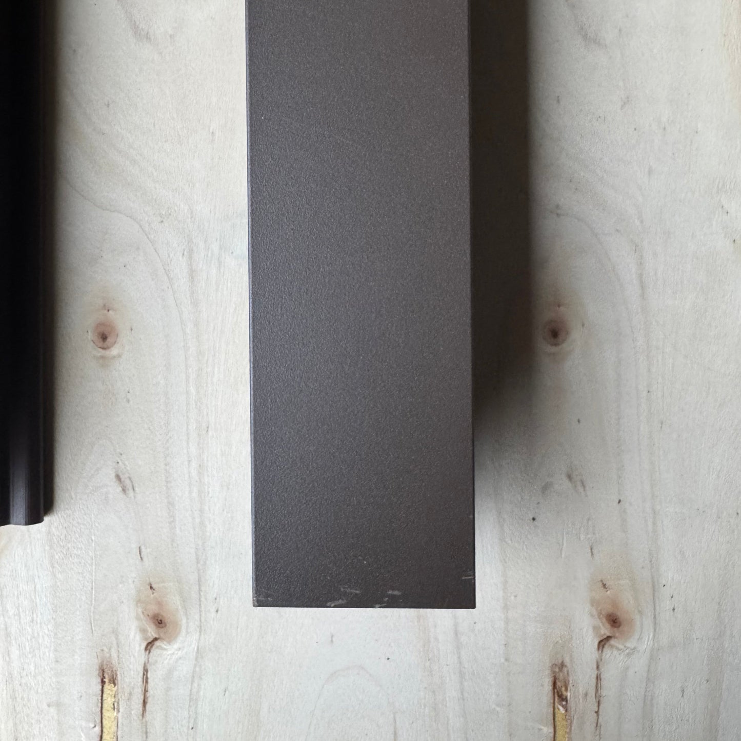 WLC25 corner profile dark grey - 290 cm