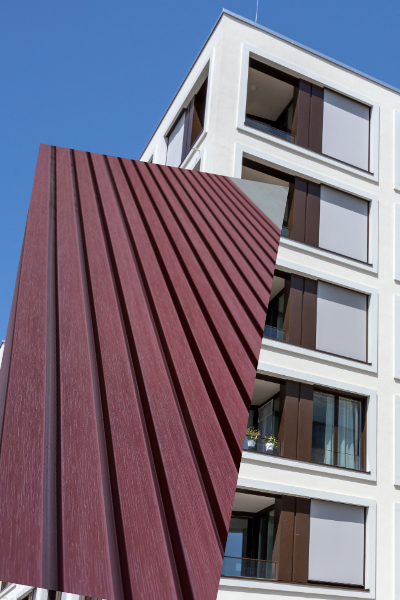 Samples Composiet Rabatdelen: Wine Rose Wood