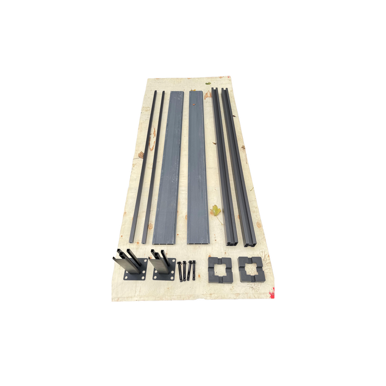 Composiet Schutting dubbelzijdig-zelf samenstellen