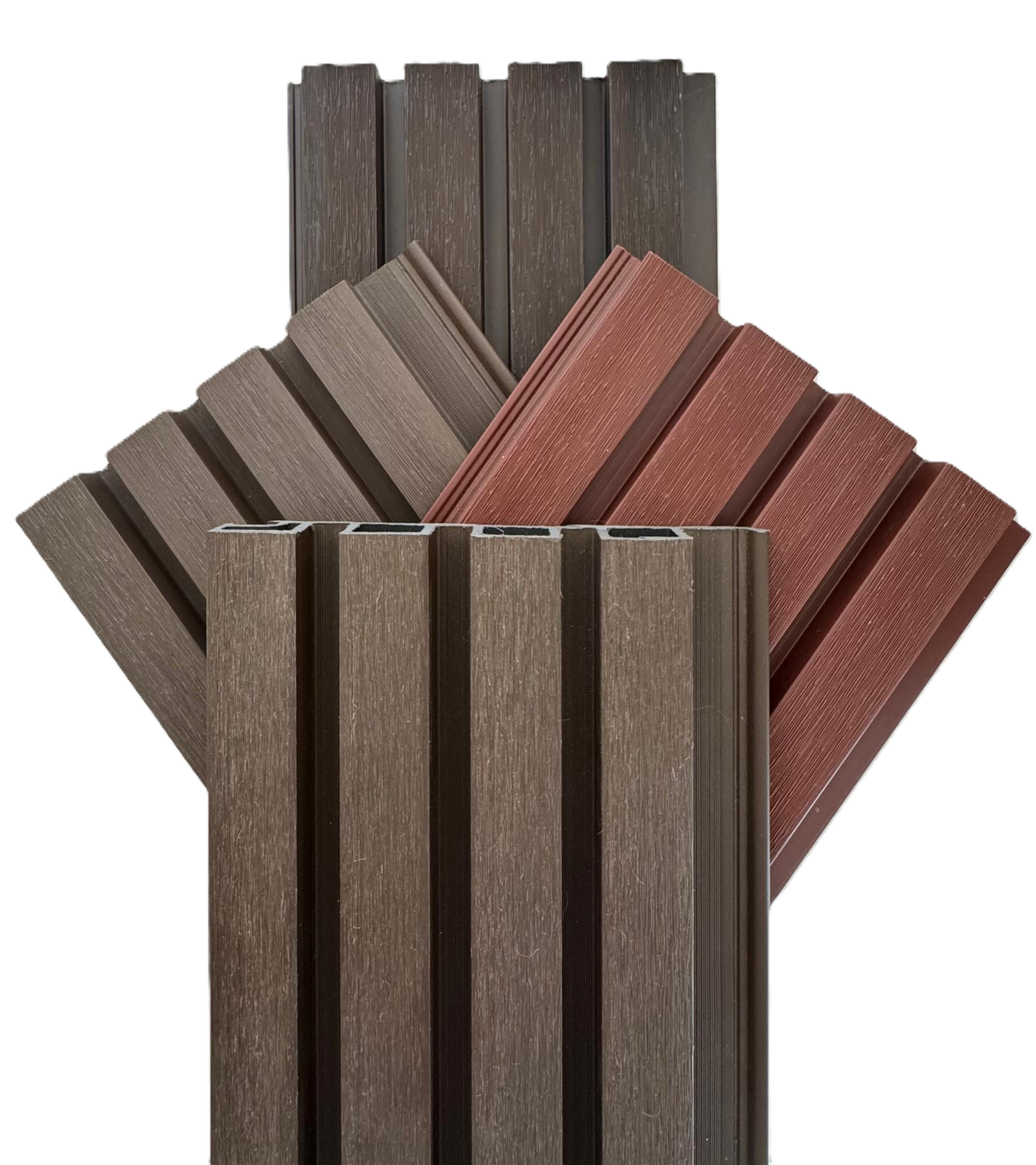 Warme houtkleur gevelbekleding
