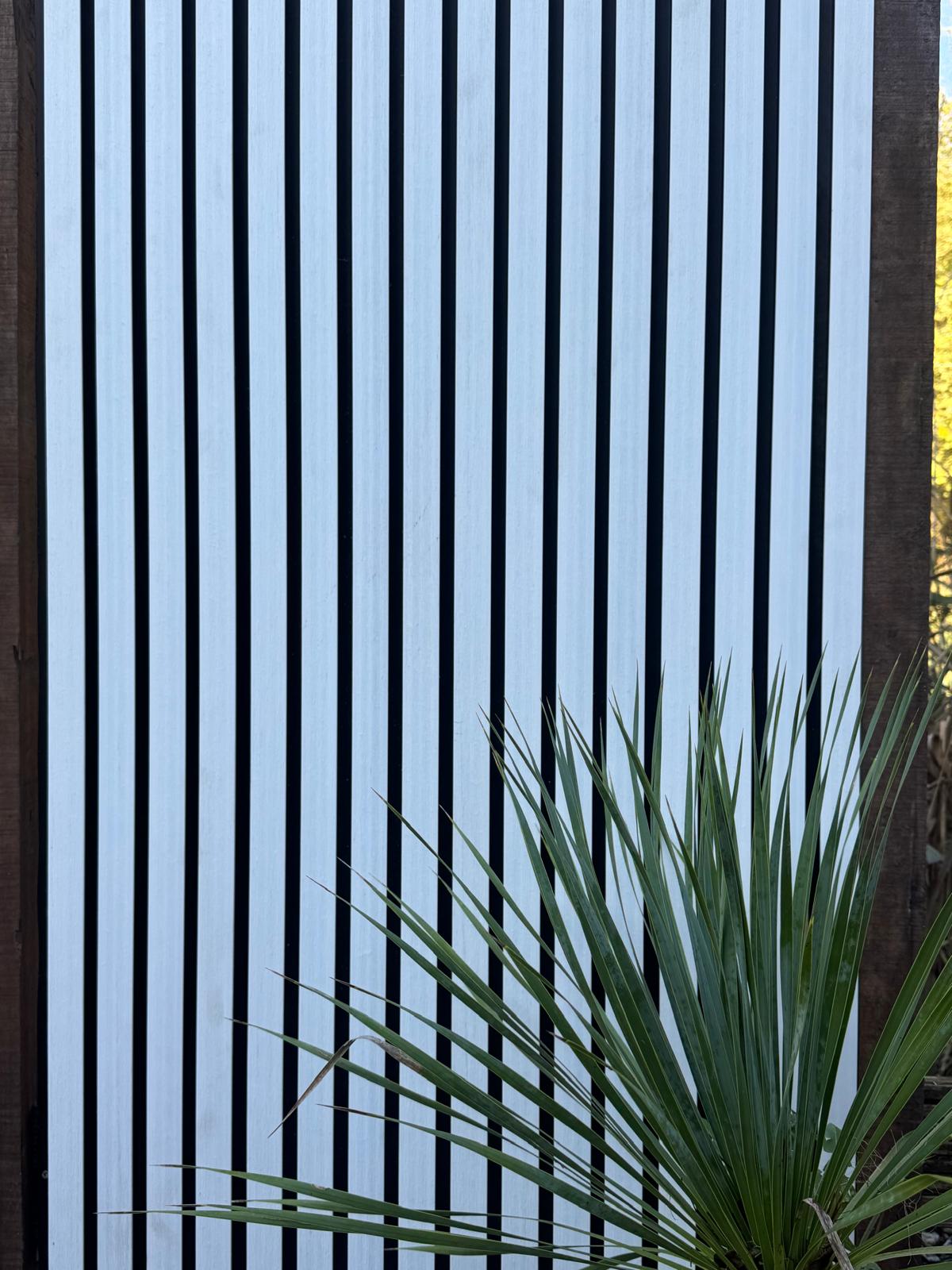 Gevelbekleding Bicolour BlackWhite