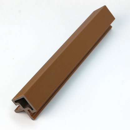 Composiet Hoekprofiel Amber Teak 290cm