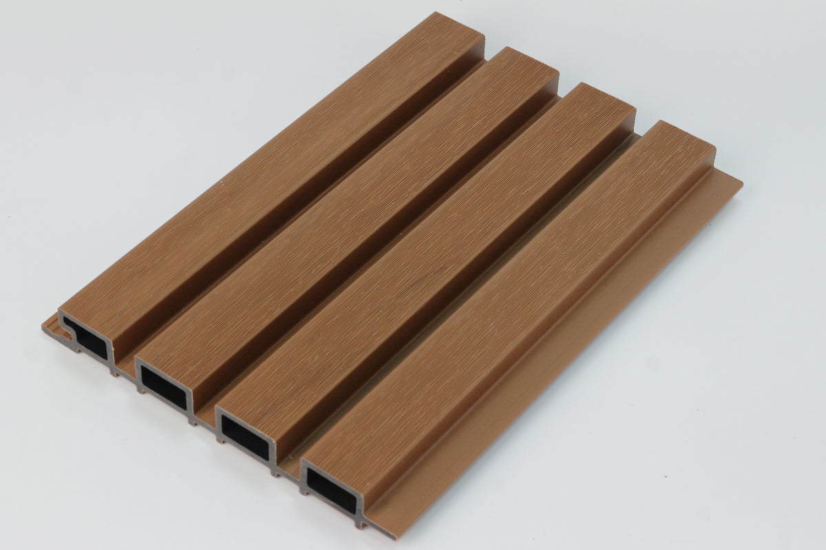 Verbundwerkstoff-Fassadenverkleidung ࠰ Amber Teak 290 cm