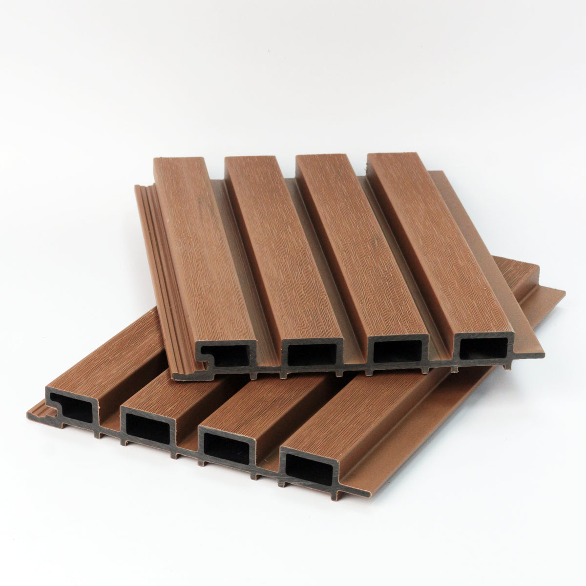 Verbundwerkstoff-Fassadenverkleidung ࠰ Amber Teak 290 cm
