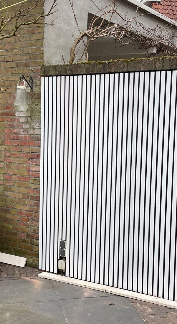 Composiet Gevelbekleding -Bicolor Grey -White