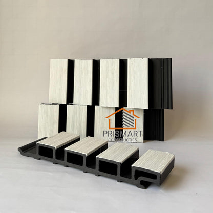 Samples Composiet Rabatdelen: Bicolour Black-White