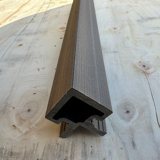 WLC25 corner profile dark grey - 290 cm