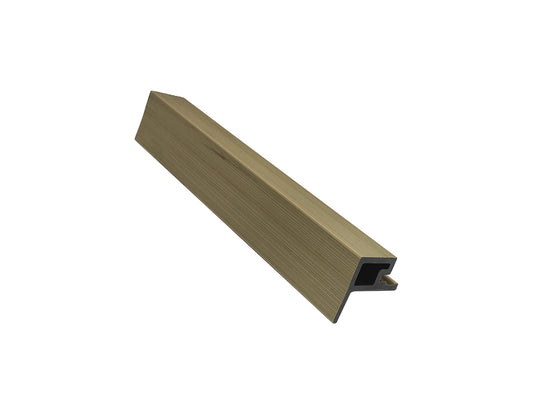 WLC25 corner profile dark grey - 290 cm