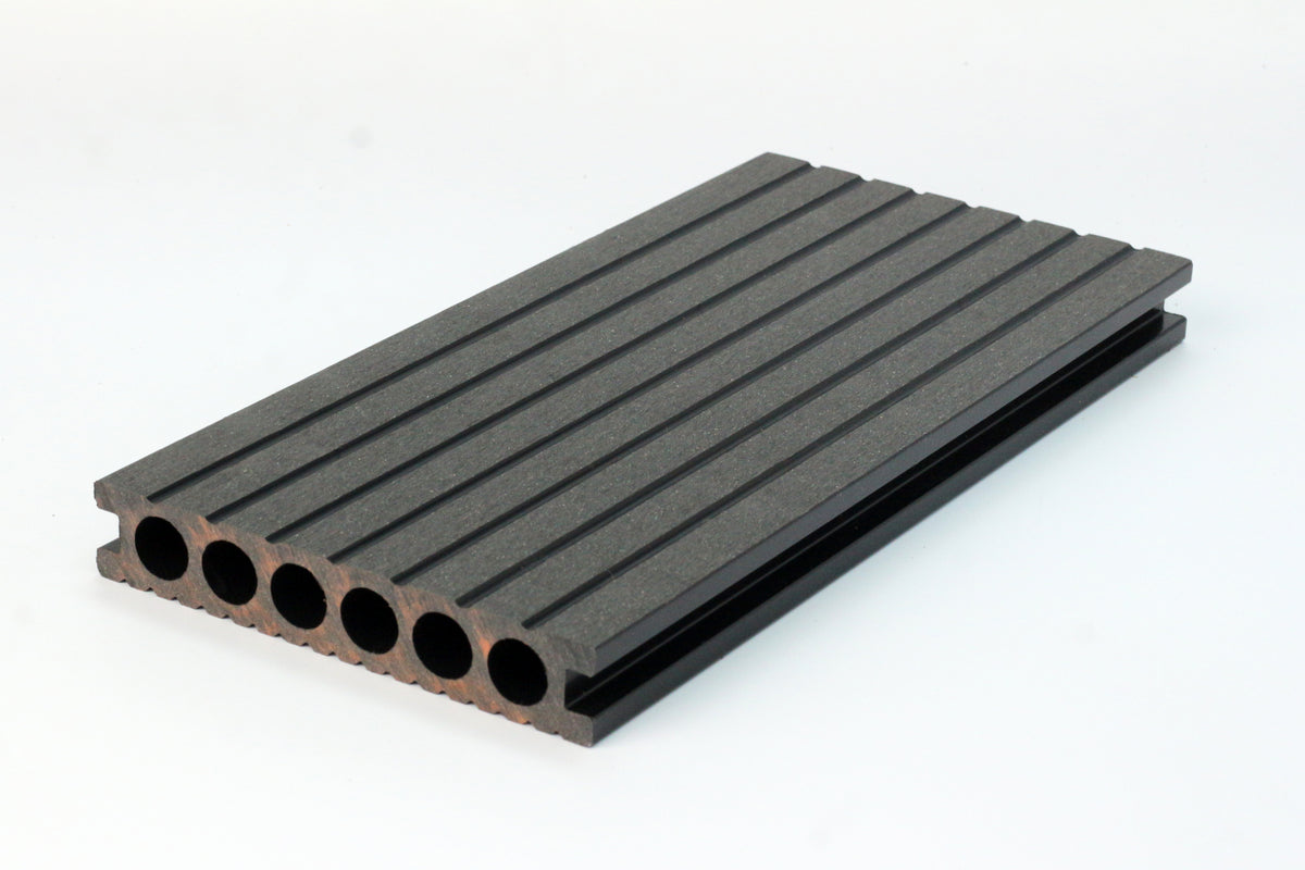 WPC-Terrassendiele Grau 290 cm