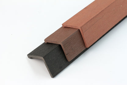 Composiet randafwerkingsprofiel voor vlonderplanken 290cm