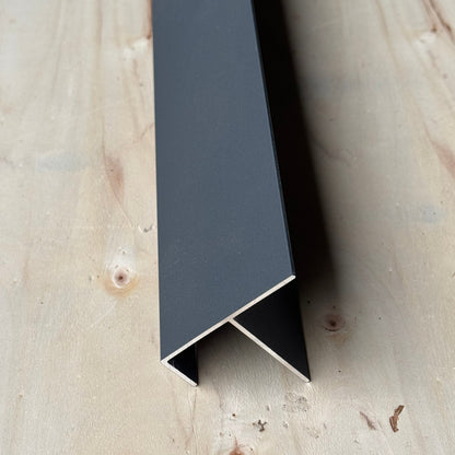 WLC25 corner profile dark grey - 290 cm