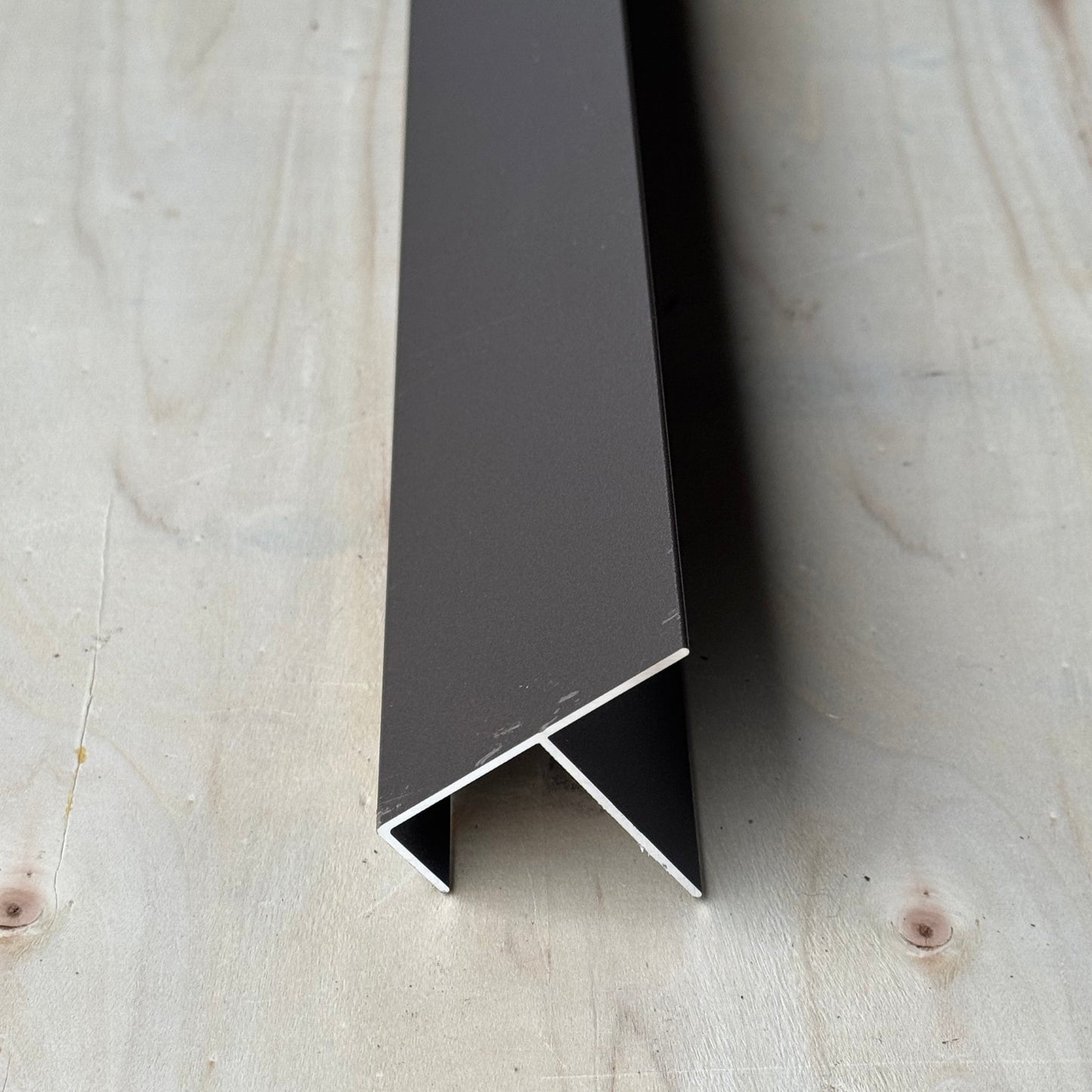 WLC25 corner profile dark grey - 290 cm