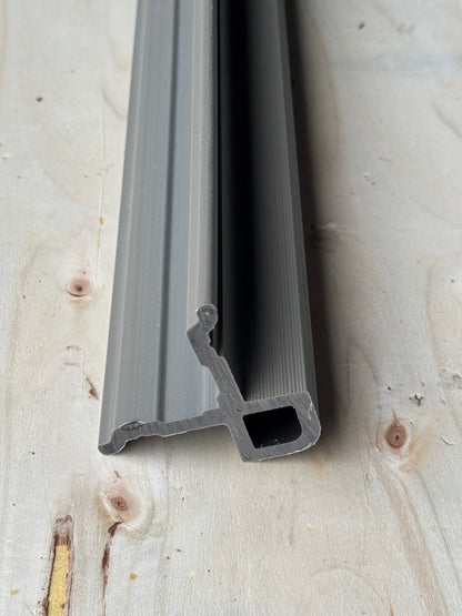 WLC25 corner profile dark grey - 290 cm