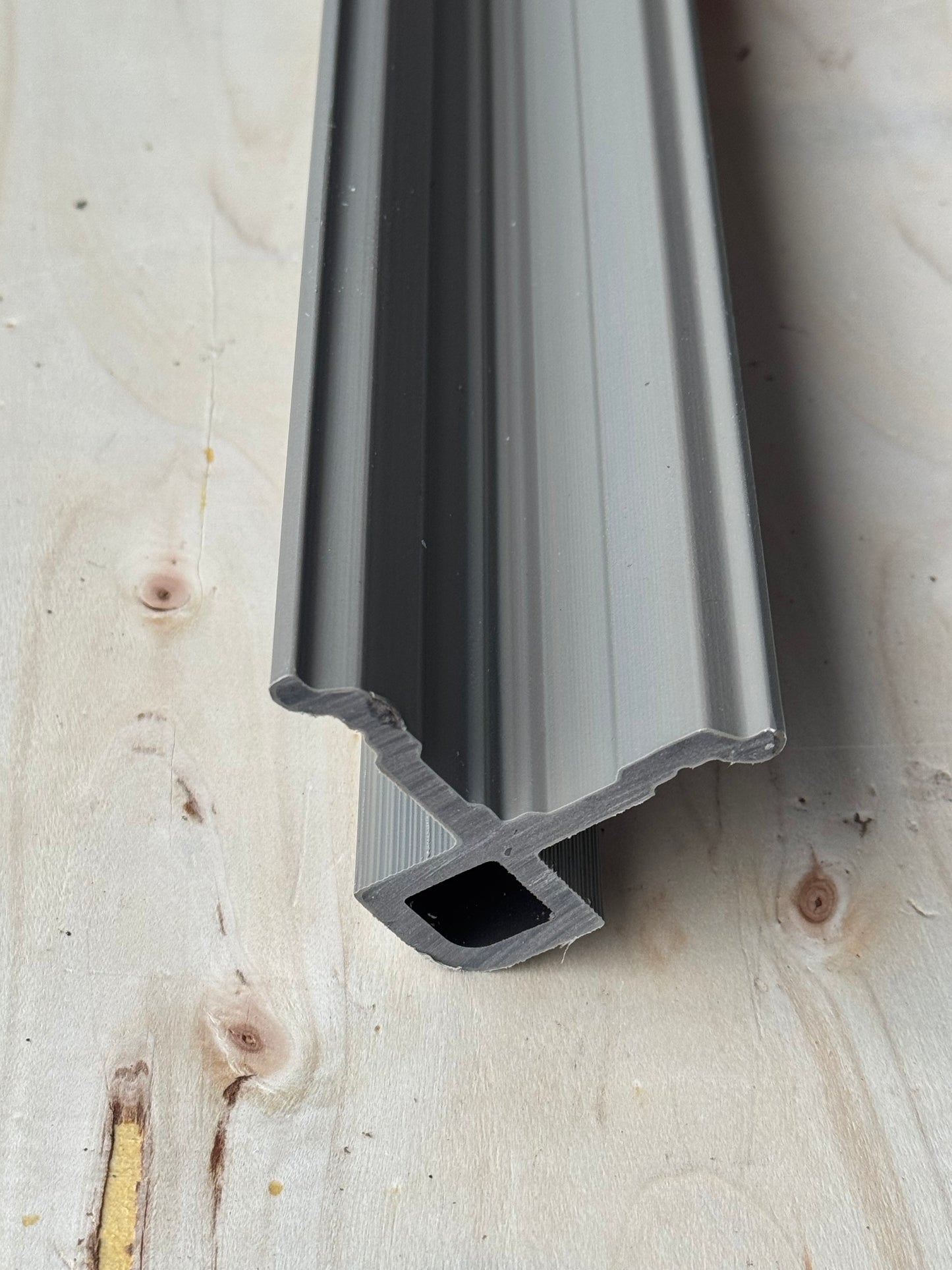 WLC25 corner profile dark grey - 290 cm