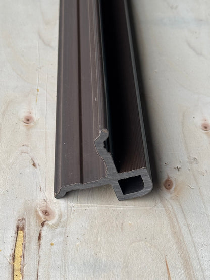 WLC25 corner profile dark grey - 290 cm
