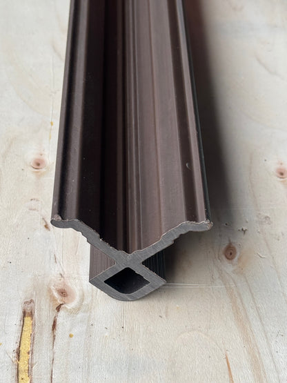 WLC25 corner profile dark grey - 290 cm
