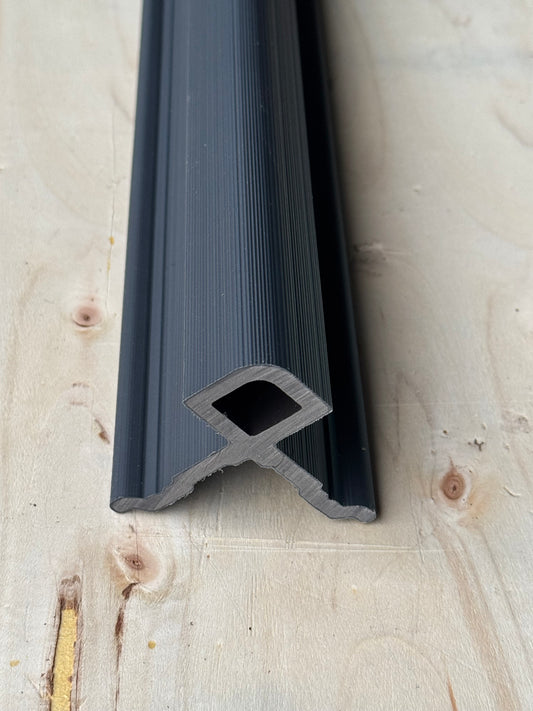 WLC25 corner profile dark grey - 290 cm