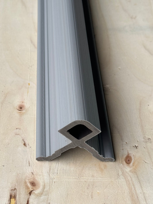 WLC25 corner profile dark grey - 290 cm