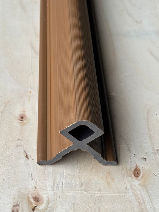 WLC25 corner profile dark grey - 290 cm