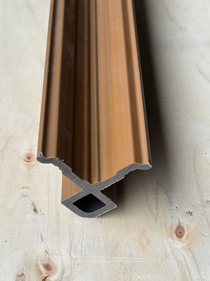 WLC25 corner profile dark grey - 290 cm
