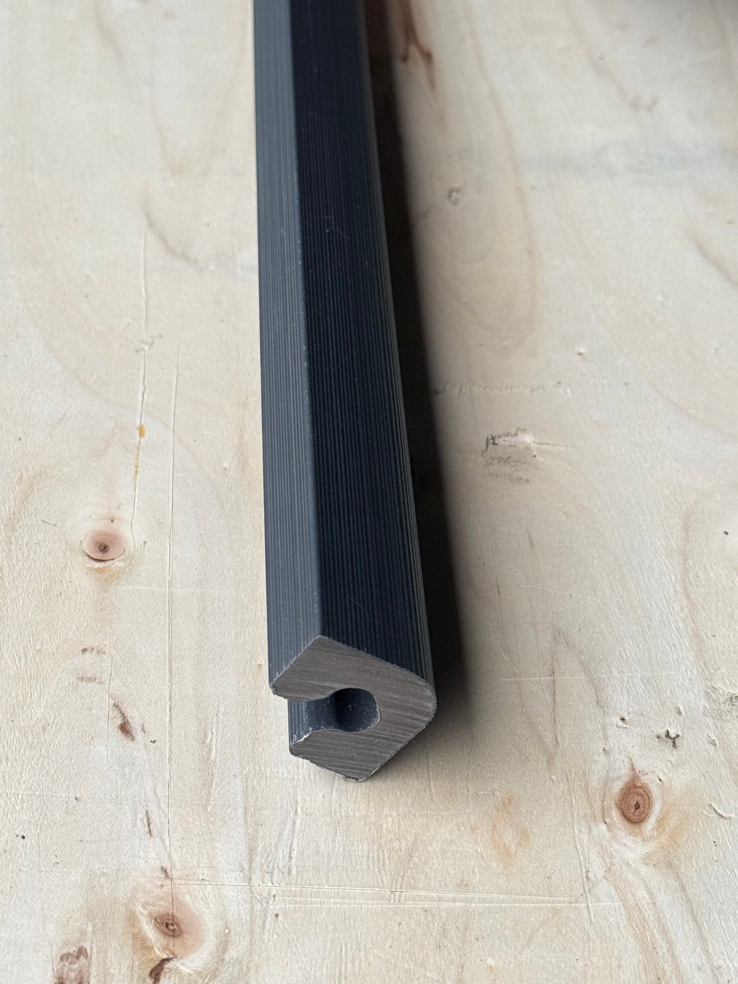 WLC25 corner profile dark grey - 290 cm