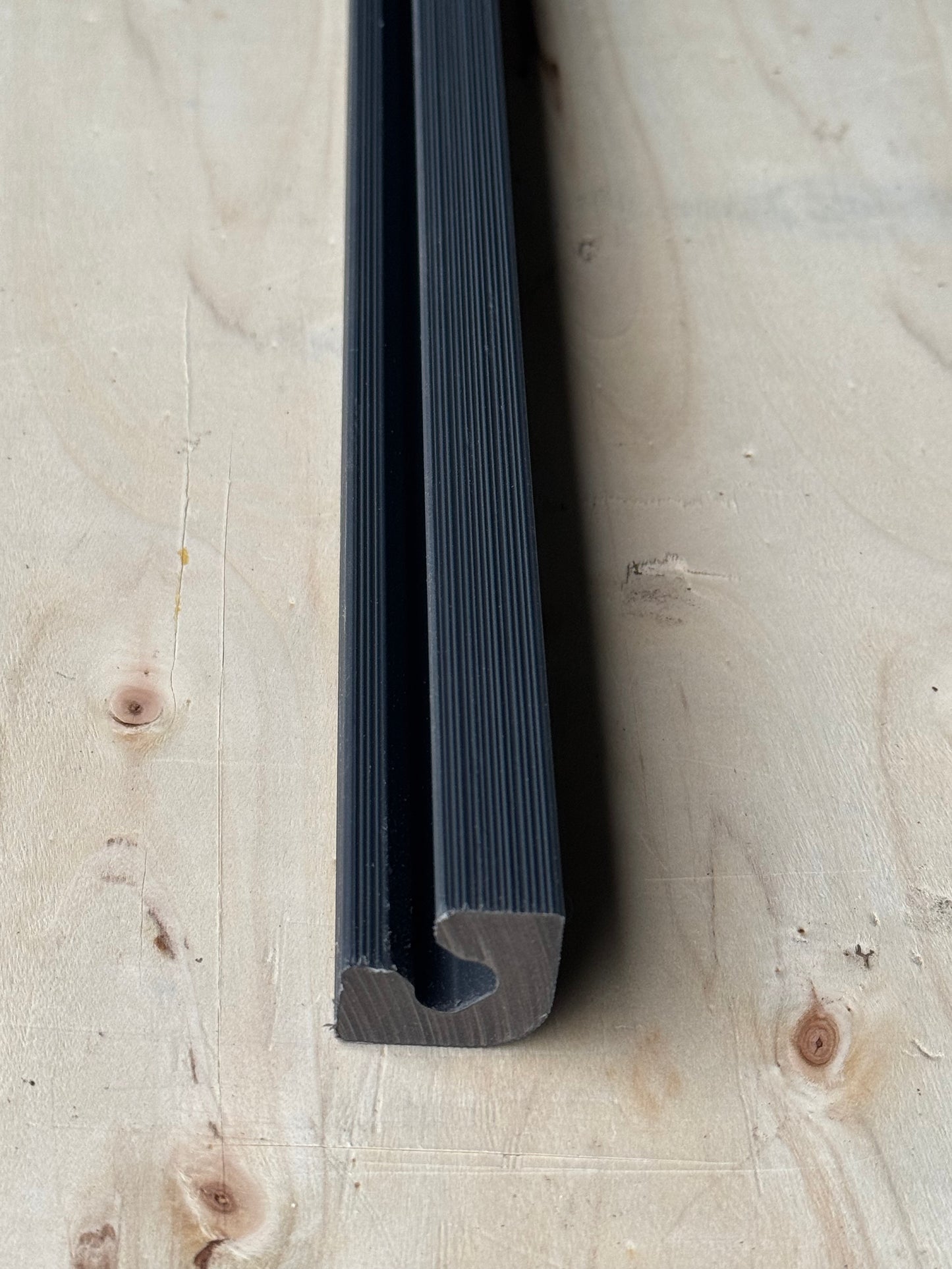 WLC25 corner profile dark grey - 290 cm
