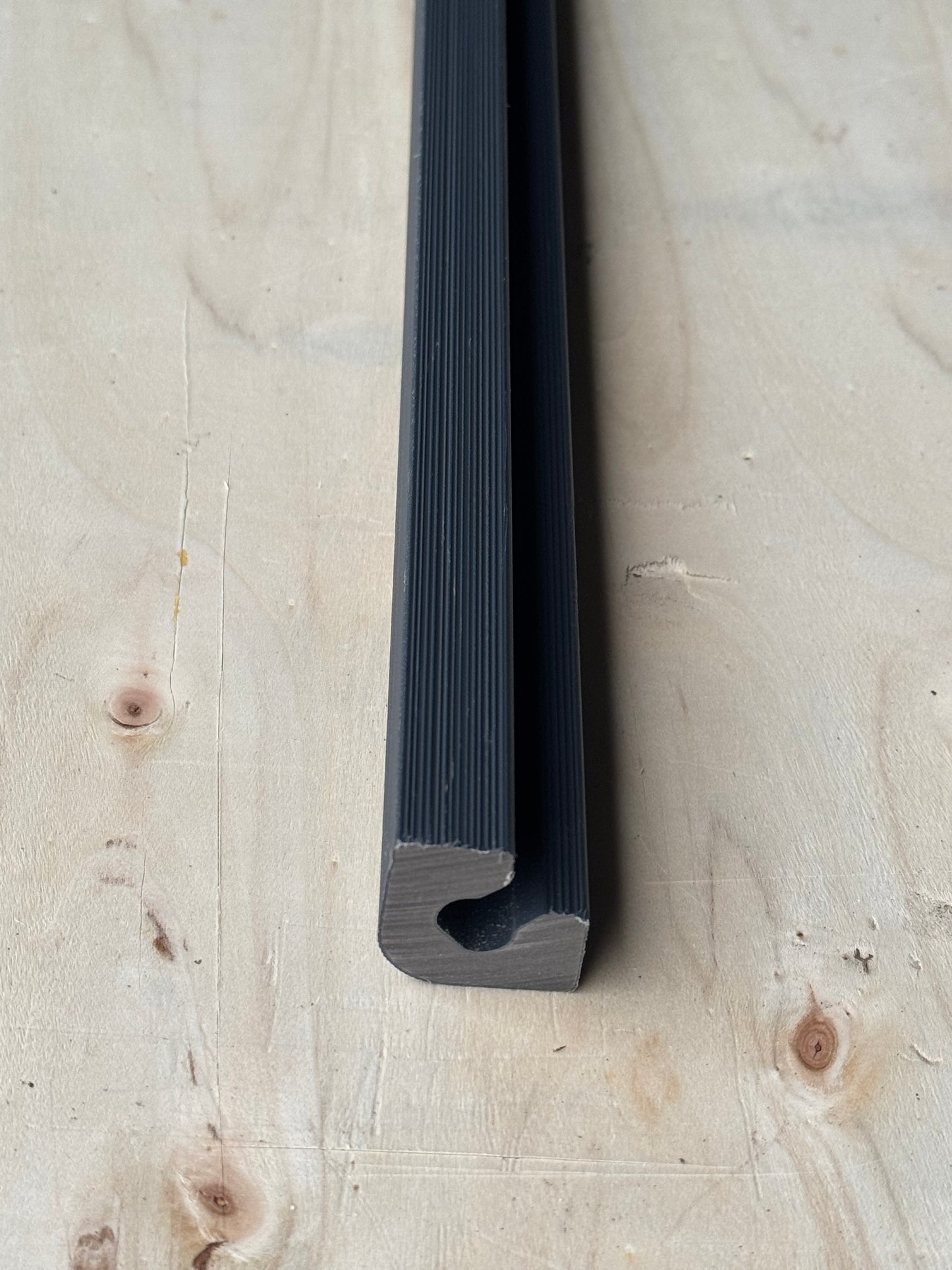 WLC25 corner profile dark grey - 290 cm