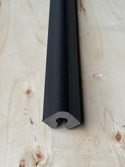 WLC25 corner profile dark grey - 290 cm