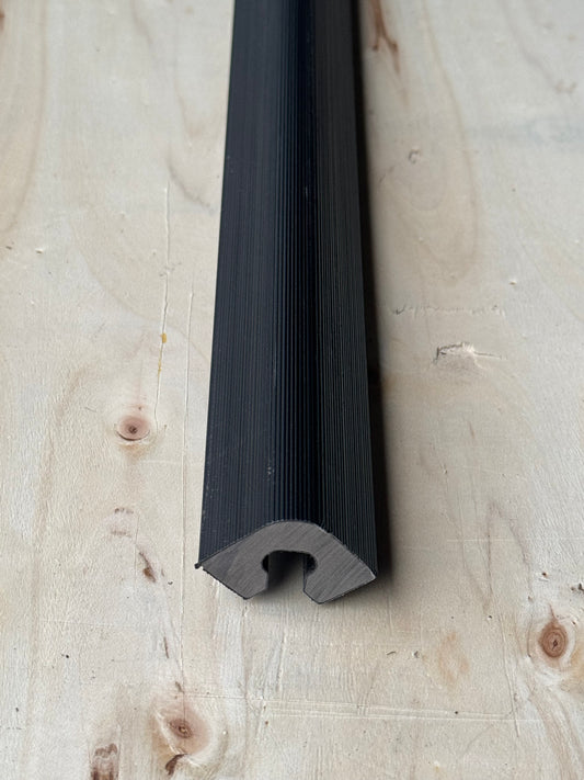 WLC25 corner profile dark grey - 290 cm