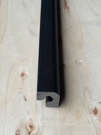 WLC25 corner profile dark grey - 290 cm