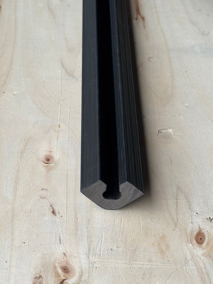 WLC25 corner profile dark grey - 290 cm