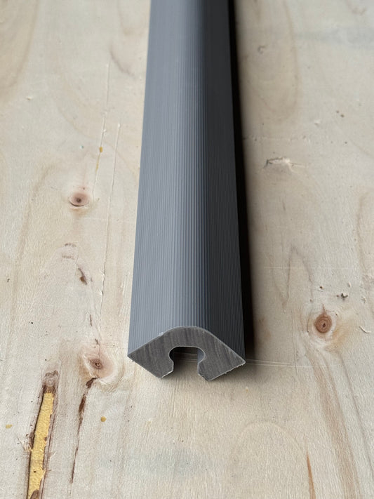 WLC25 corner profile dark grey - 290 cm