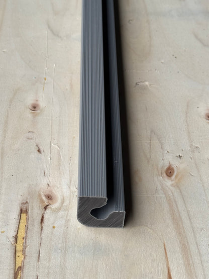 WLC25 corner profile dark grey - 290 cm