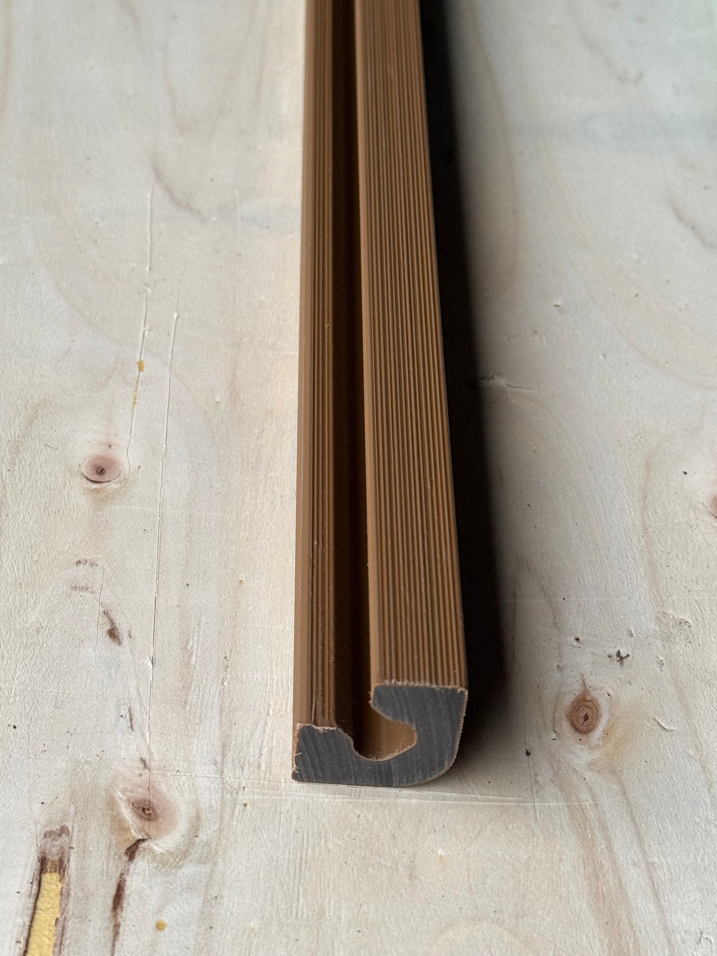 WLC25 corner profile dark grey - 290 cm