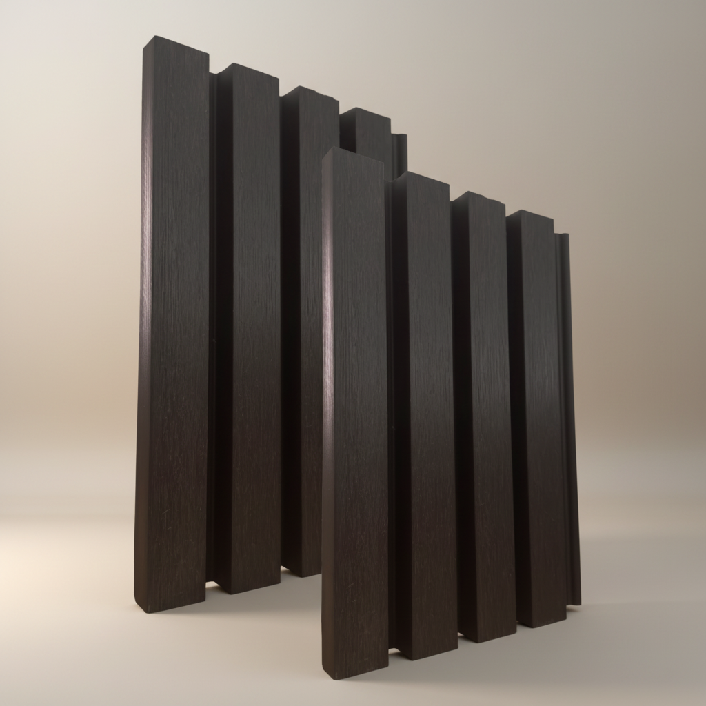 Ipe -composiet gevelbekleding