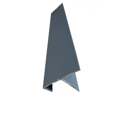 Aluminium F-Profiel Light Grey