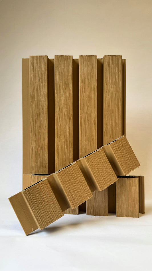 Samples Composiet Rabatdelen: Light Oak