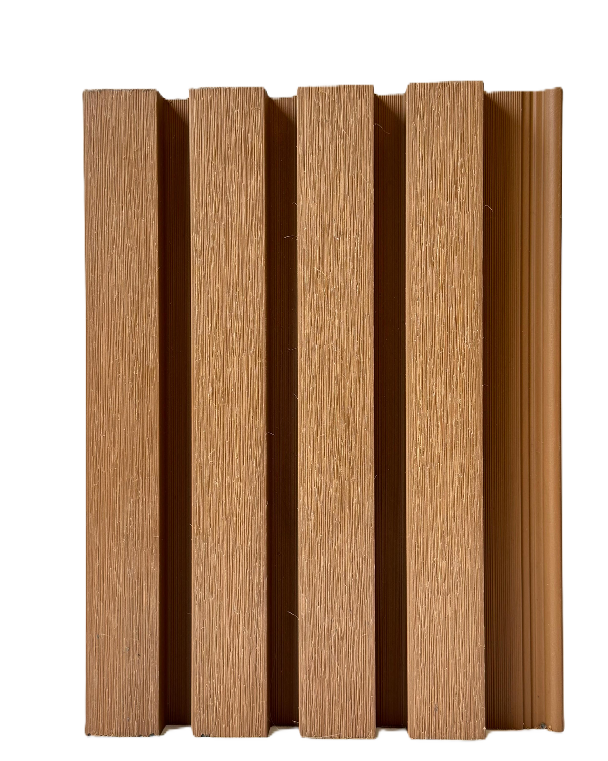Muster Verbundwerkstoff-Stülpschalung: Light Teak