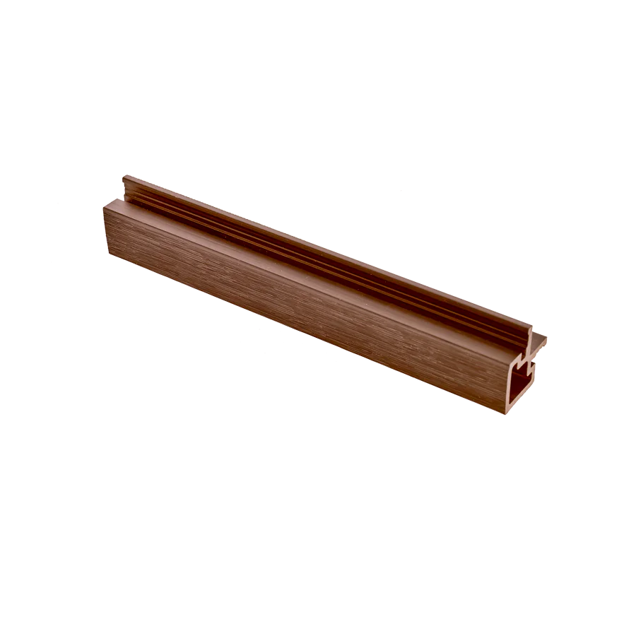 Hoekprofiel 290cm voor oneven panelen࠰ kleur: Nobel Walnut ࠰