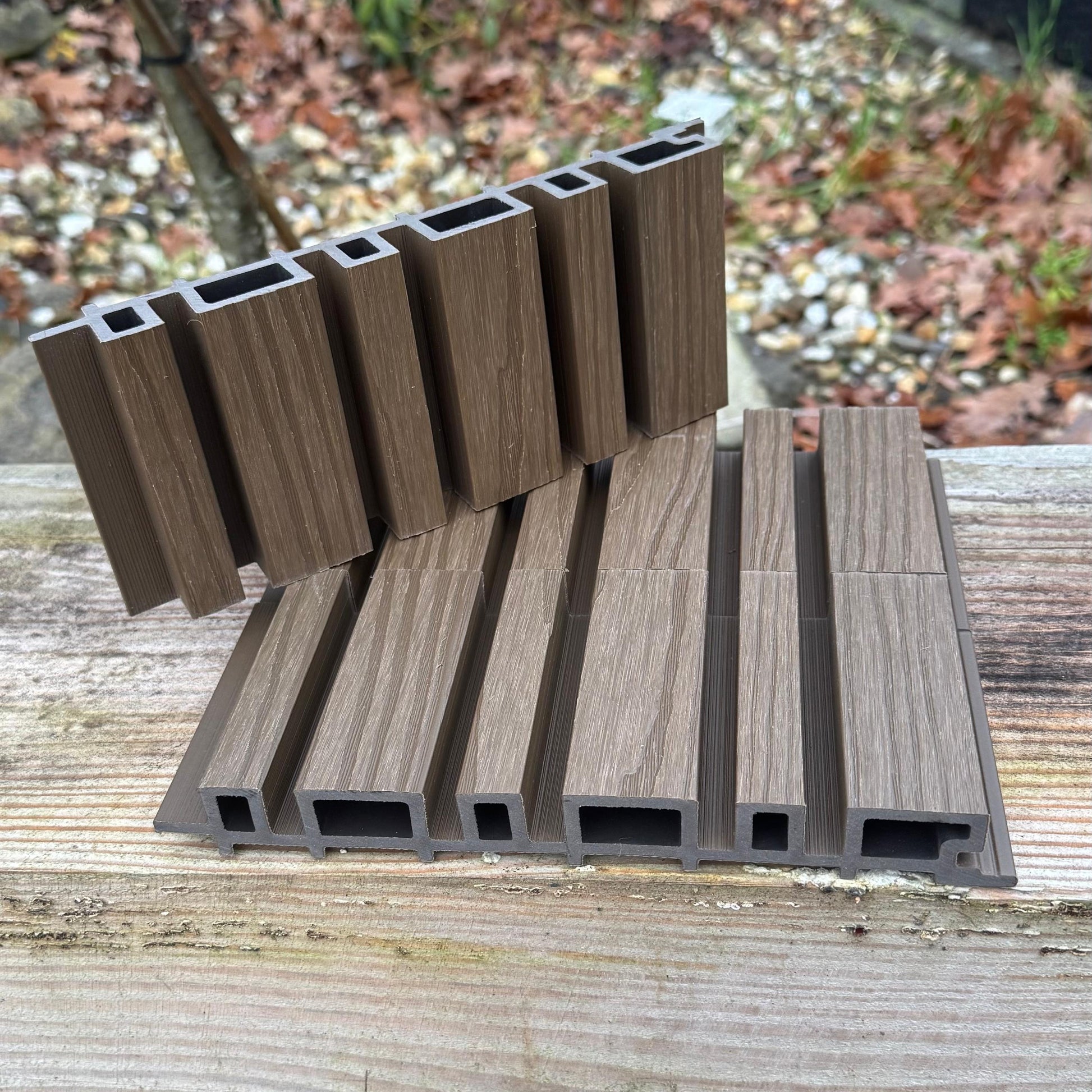 Walnut onregelmatige panelen