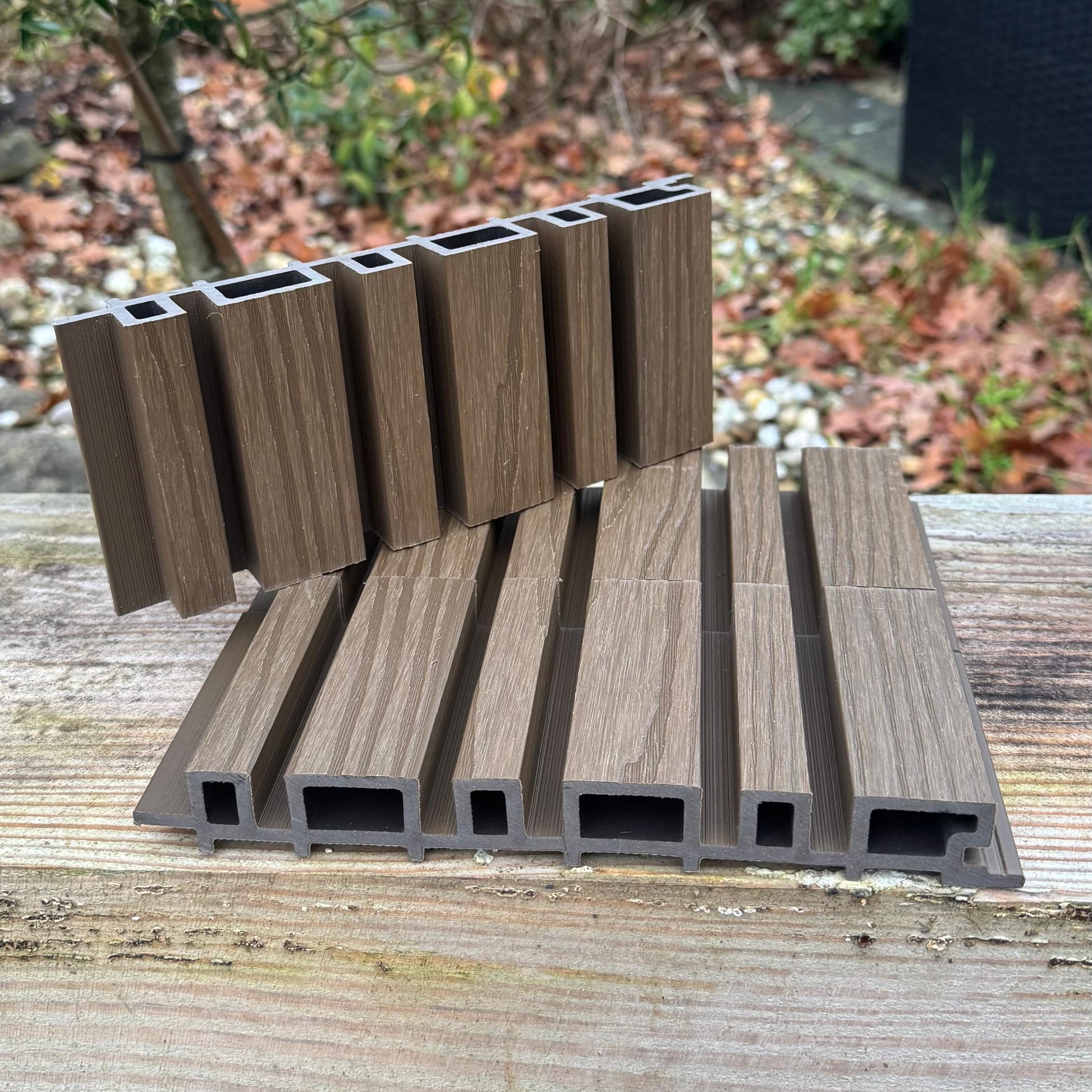 Walnut onregelmatige panelen