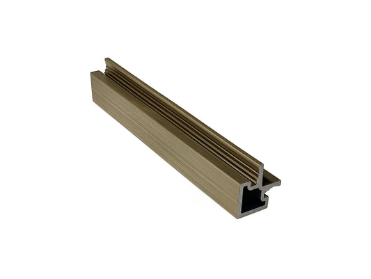 WLC25 corner profile dark grey - 290 cm