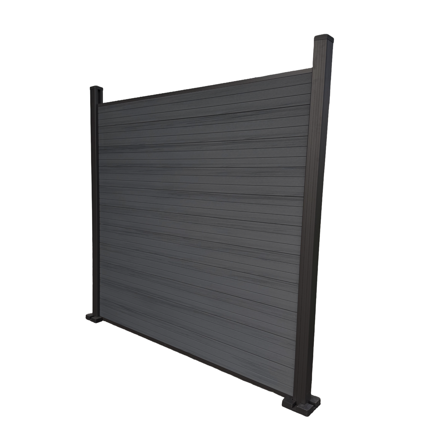 Composiet Schutting I Dubbelzijdig panelen per stuk I Black