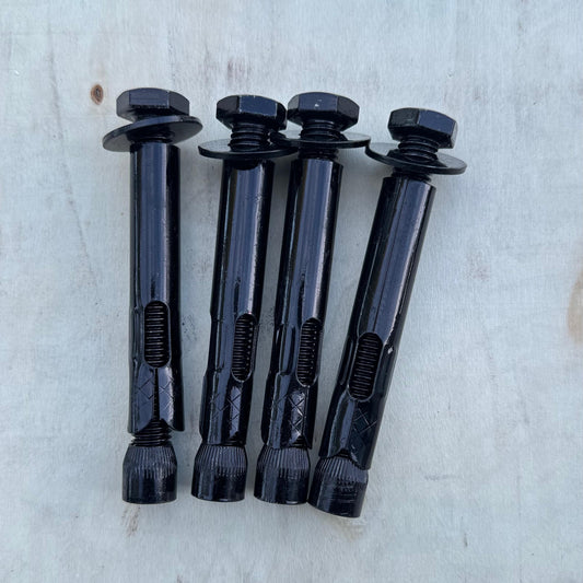 Composiet Schutting I Ankerbouten voor basis voor tuinpalen