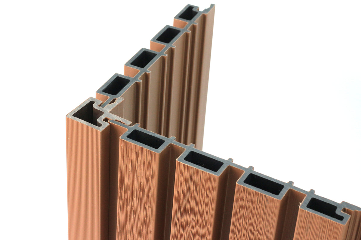 Composiet Hoekprofiel Smokey Teak 290cm