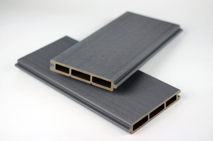 Composiet Schutting dubbelzijdig Dark Grey