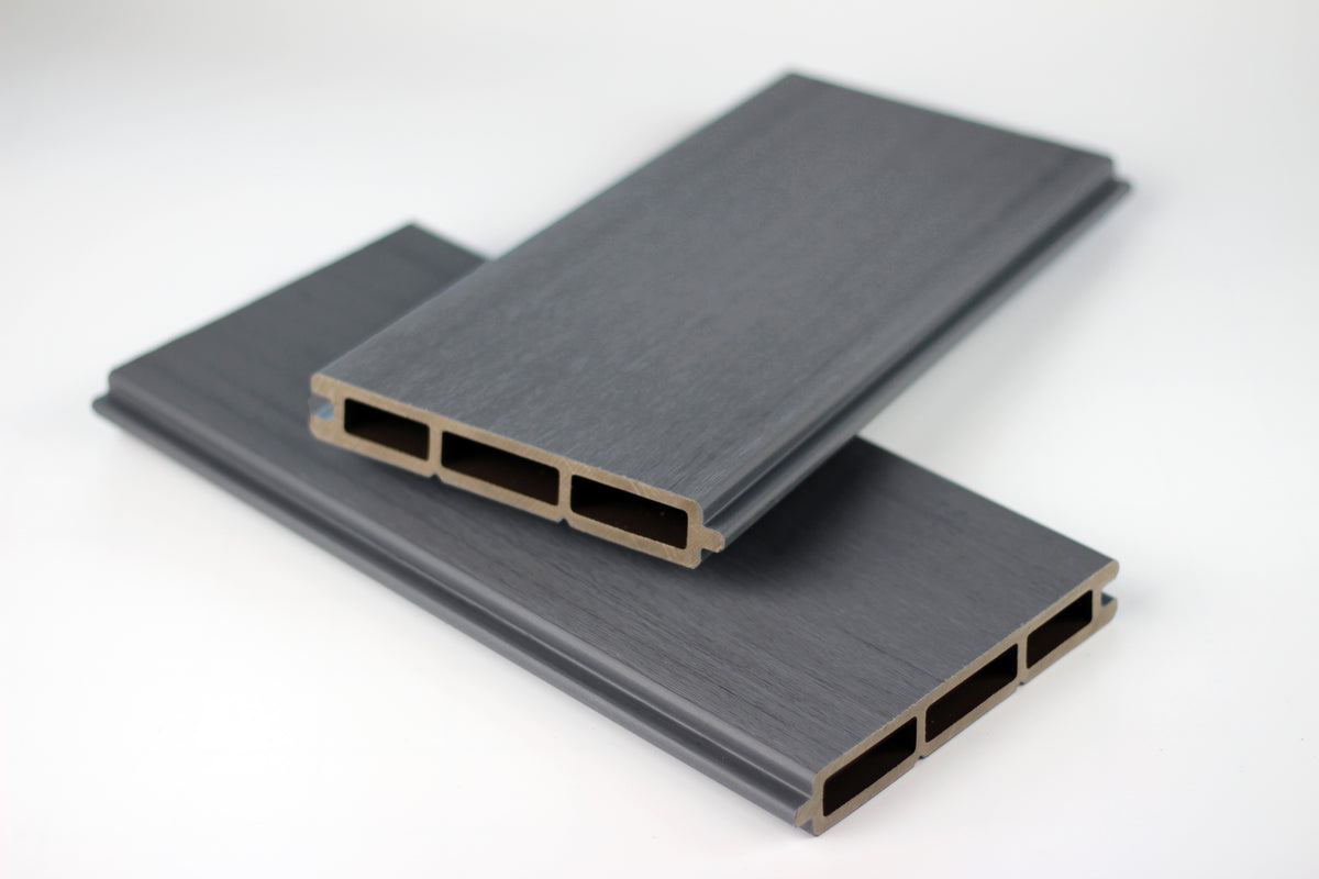 Composiet Schutting I Dubbelzijdige panelen per stuk I Grey