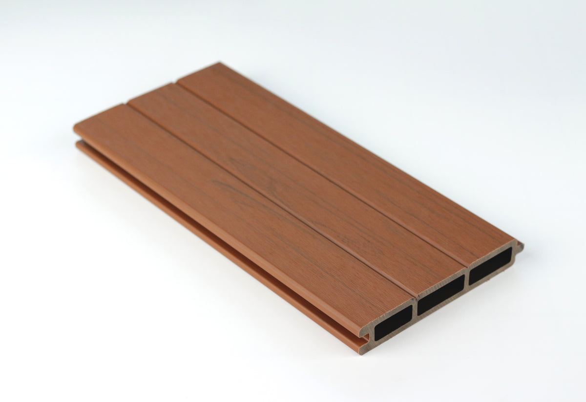 Composite Fence | Double-sided panels per piece | Teak