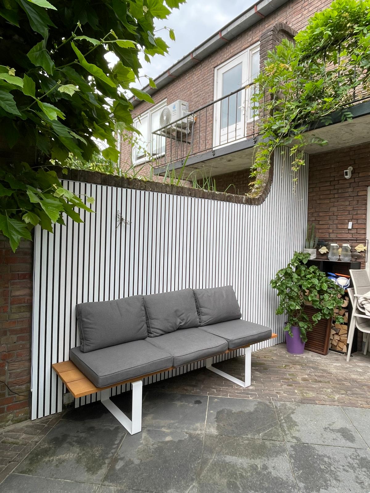 Samples Composiet Rabatdelen: Bicolour Black-White